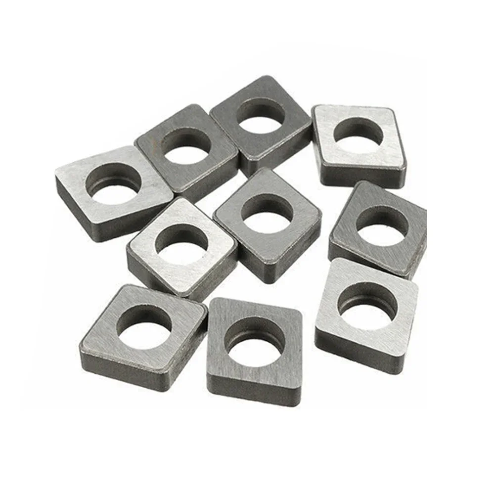 For CNMG / CNMM /120408/04/12 SC1204 Spacers Industrial Holder Tool Parts Shim Seats 10 Pcs/Set 12x4mm Brand New