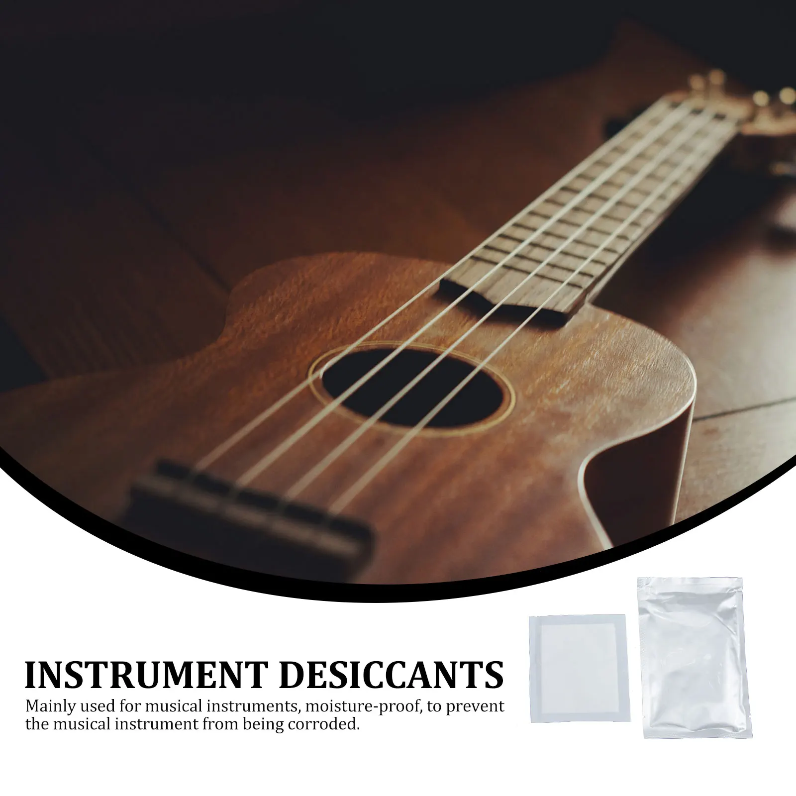 

12 Pcs Instrument Desiccants Guitar Drying Agent Wooden Instruments Anti Mildew Rust Prevention Supplies Violin Piano Lap Steel