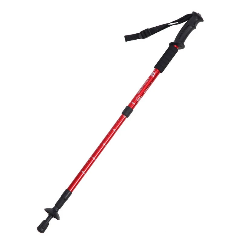 NUONEK-Telescopic Walking Stick, Hiking Sticks, Trekking, Outdoor Tourism, Climbing Equipment, Extendable Cane CA16