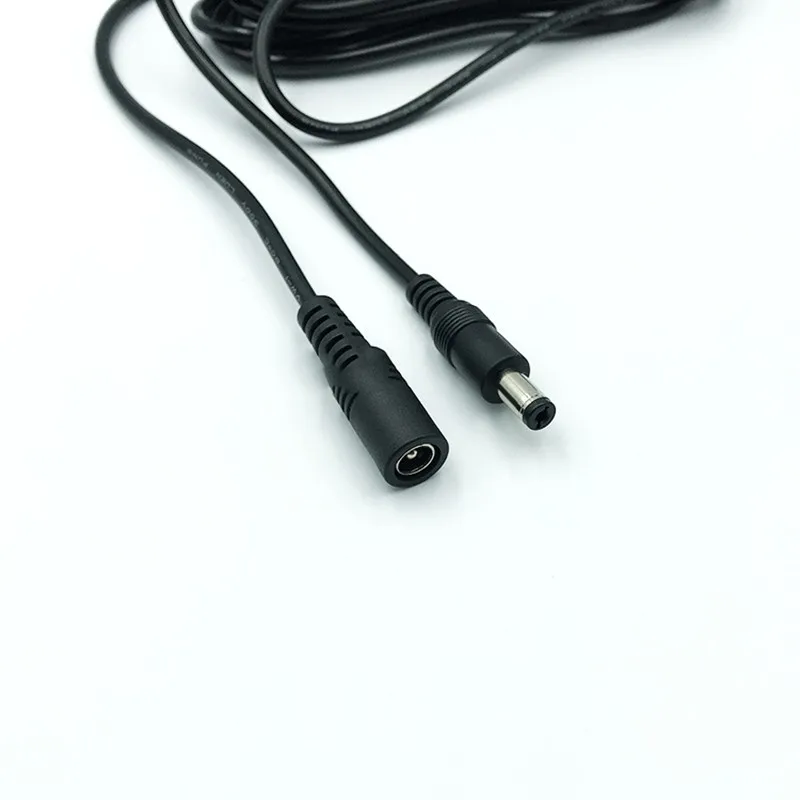 30m DC Power Cord 5.5*2.1mm Male to Female Adapter Cable Surveillance Camera Power Cord Adapter Line CCTV Camera LED Strip E2
