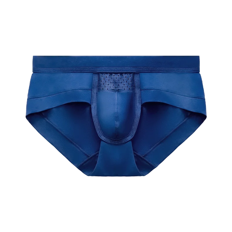 3-Pack of Men's Underwear, Men's Briefs, U Convex Bag Underwear, Summer Sexy and Breathable Youth Comfortable Low-Waisted Underp