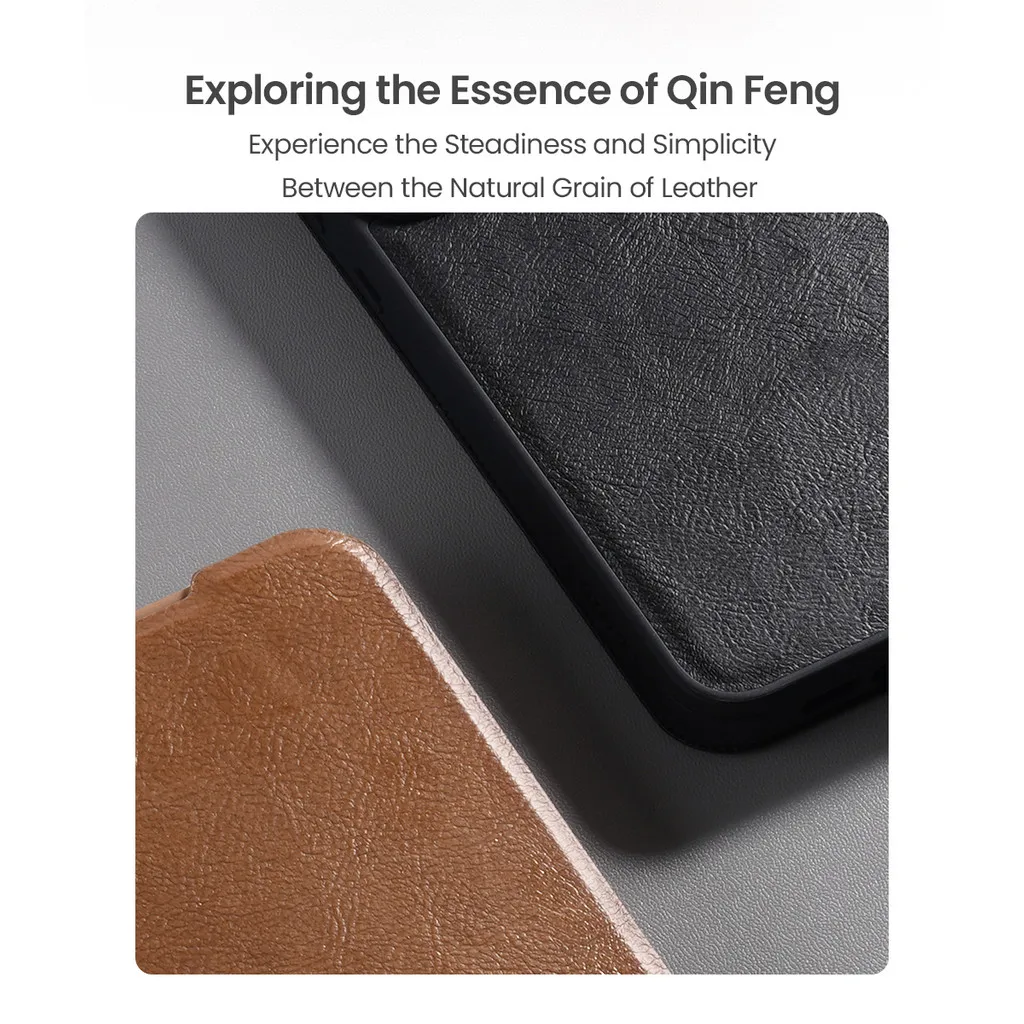 Nillkin Flip QIN Pro Leather For Samsung Galaxy S25 Edge S24 FE