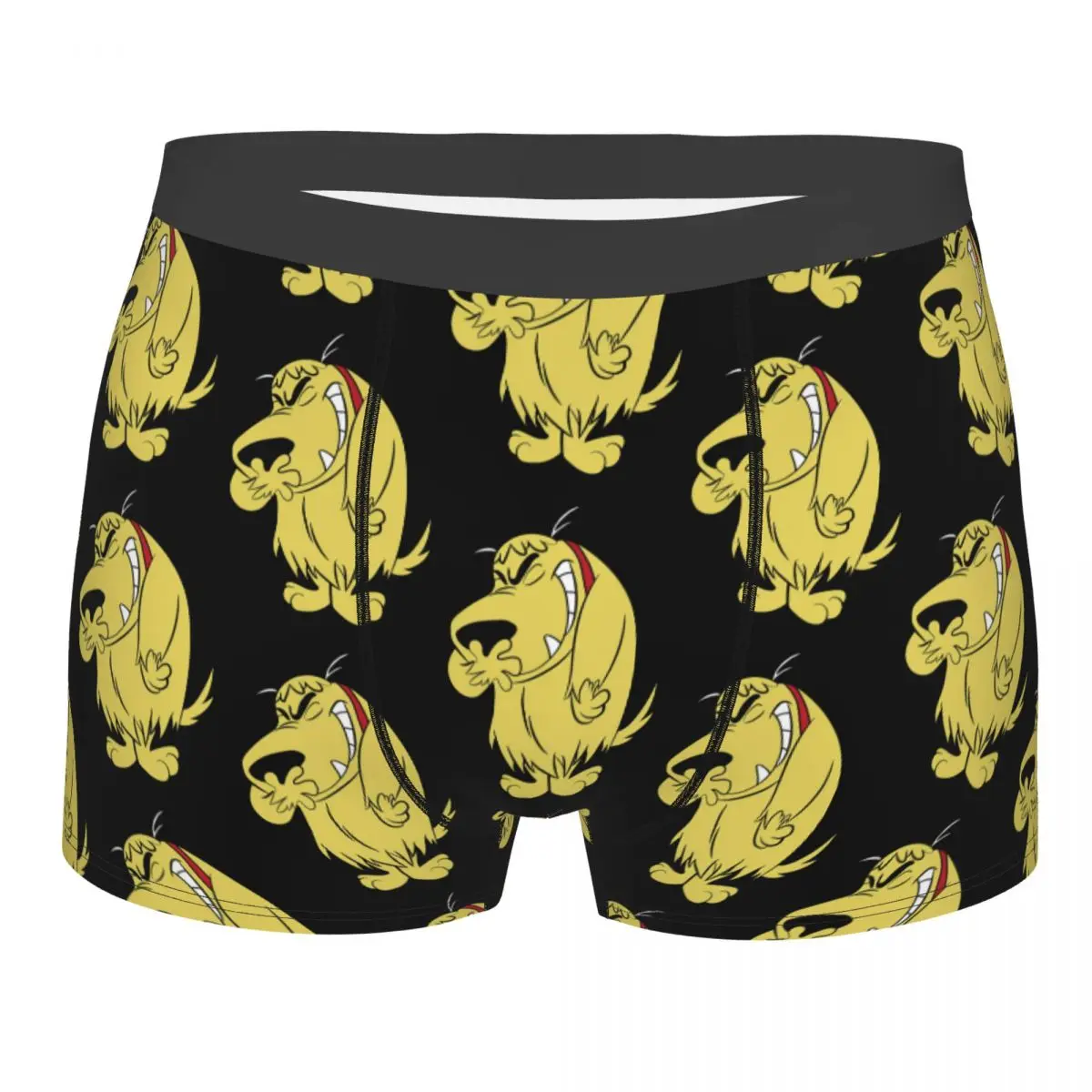 Novelty Boxer Laughing Muttley Wacky Races Shorts Panties Men Underwear Soft Underpants for Homme