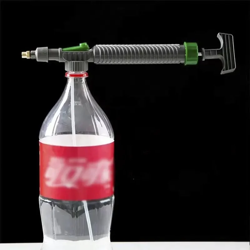 Watering Irrigation High Sprayer Water Pressure Flower Garden Gun Sprayer  Juice Bottles Interface Plastic Trolley Spray