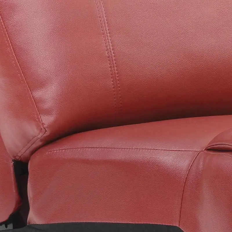 Wedge G765B-W, Red Color Adjustable Shoe for Comfort and Style