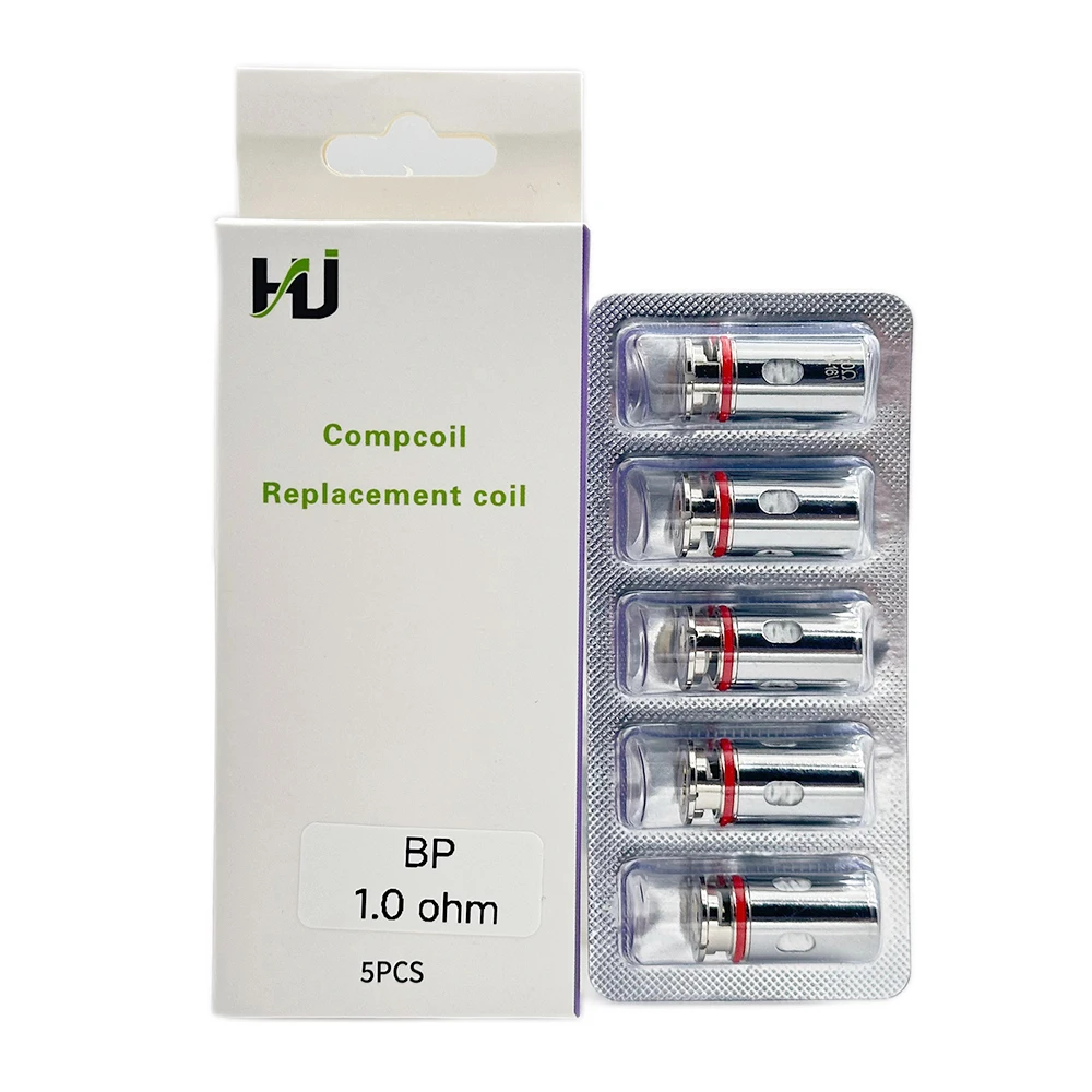 HJS BP Coil 0.15ohm 0.3ohm 0.6ohm 1.0ohm BP60 BP80 Rhea X Kit Huracan Onixx BP Series Tank replacement coil - gallery image 2