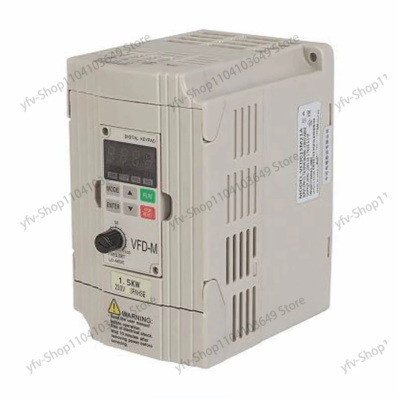 1.5KW/2.2KW/3.7KW 380V New Delta Inverter VFD015M21A, Output Frequency 0.1-400Hz Carrier Frequency Up To 15kHz