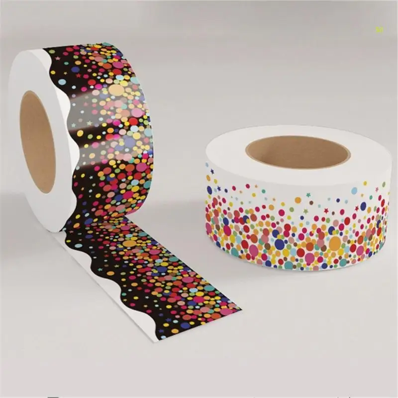 학교 게시판 칠판 장식 Dropshipping에 대한 감자 테두리 트림 스티커