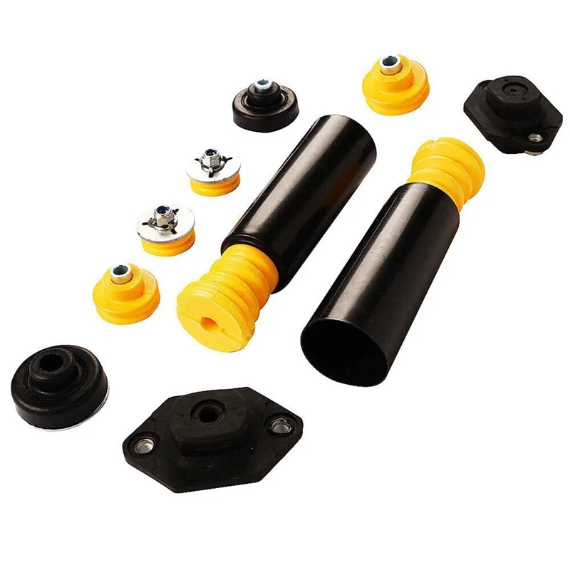 Car Rear Shock Mounts Bump Stops Dust Boots Set for BMW E92 E90 328Xi 335Xi 330Xi