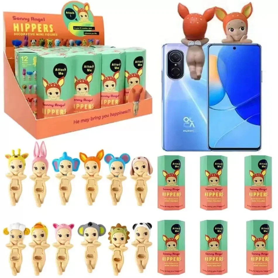 

Sonni Angel слепая коробка динозавр хипперс серии аниме фигурки украшения Сеуль клубника куклы фанаты дети рождественские подарки