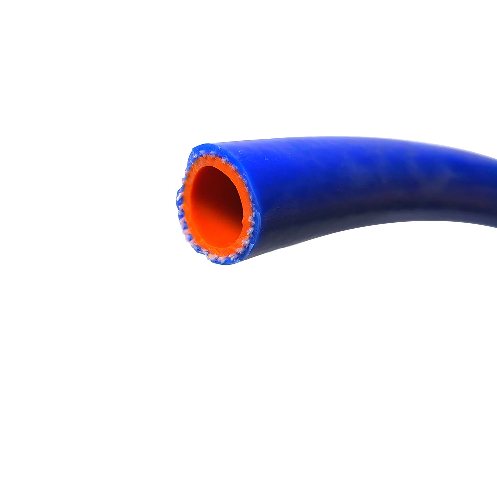 Mangueira de silicone automotiva de 4m, resistente ao calor, tubo de vácuo de alta pressão, ar quente, tubo de água, cilindro de borracha para automotivo