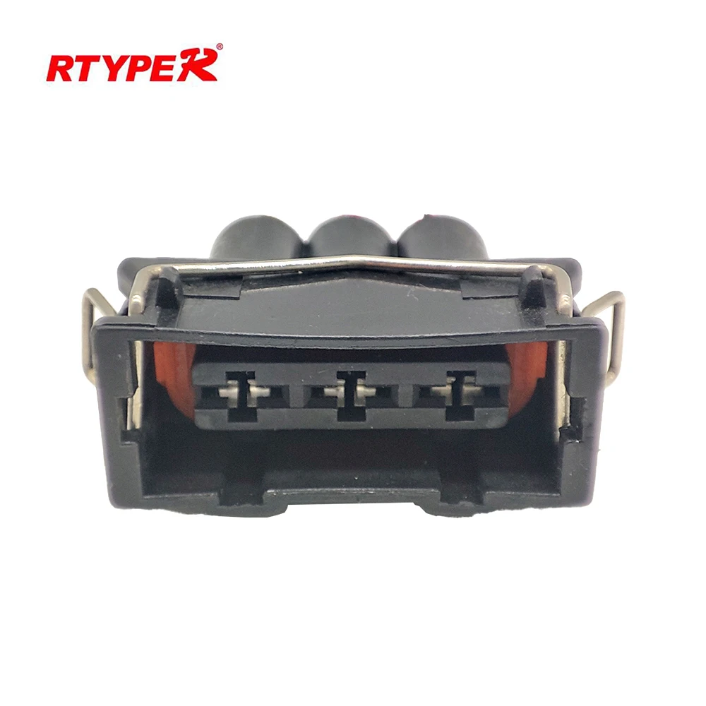 1/5/10 set 3 Pin 3.5mm 357972753 Female Injection Pump EV1 EV14 JPT VR6 TPS Sealed Waterproof Coil Connector For VW Audi