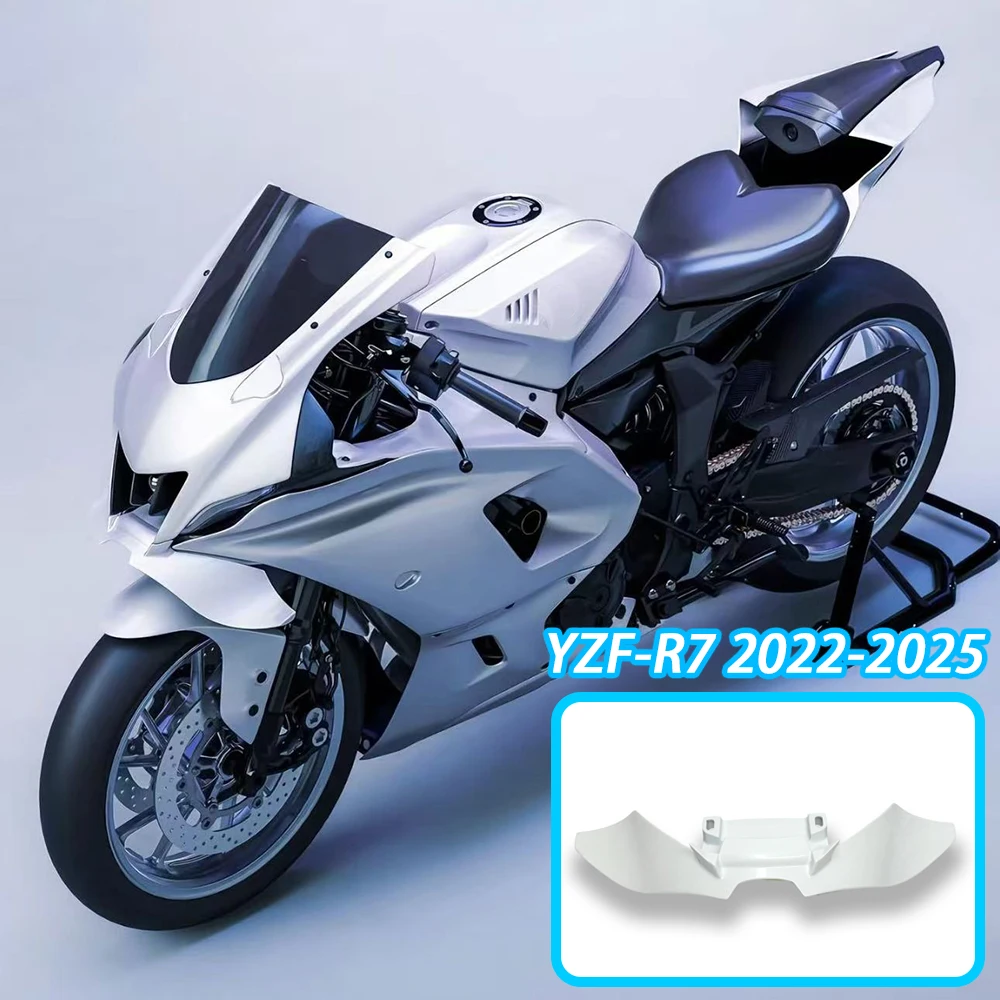For YAMAHA YZF-R7 GP WING DOWNFORCE NAKED FRONTAL SPOILERS YZF R7 2022 2023 2024 2025 Front spoiler Lower spoiler lower lip