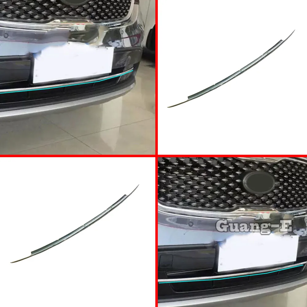 

Для Kia Sorento L 2015-2018: хромированная накладка на номерной рамку из АБС-пластика, передняя решетка радиатора, решетка бампера, панель капота, рамка