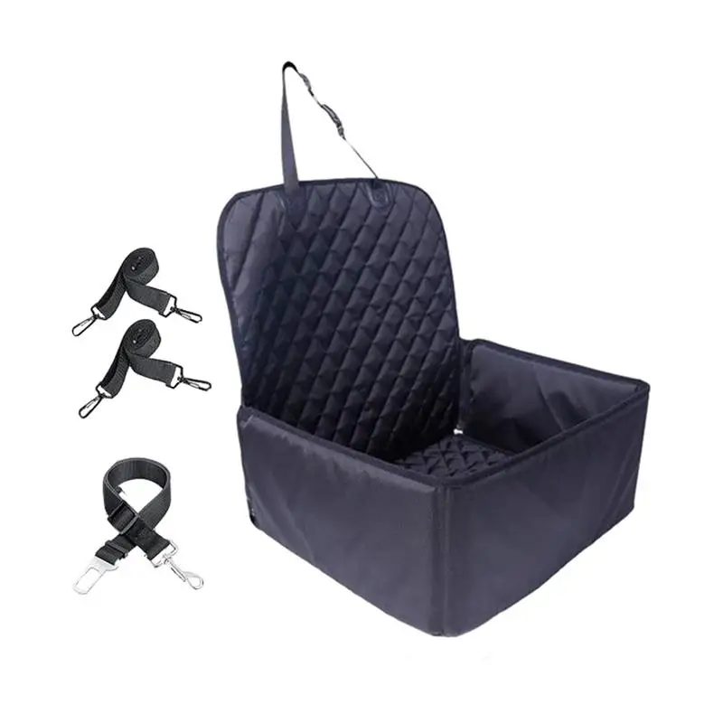 Dog Seat Cover Waterproof Anti-Slip Seat Protector With Adjustable Strap Dog Hammock Interior Accessories 600D Oxford Cloth Wear