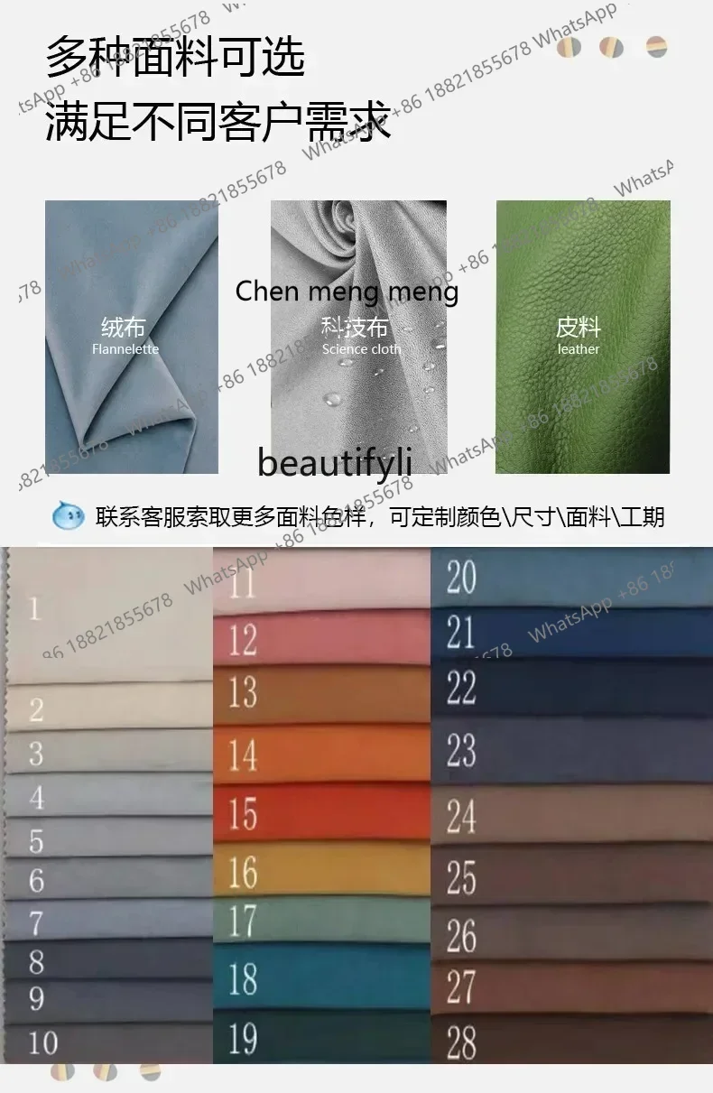 New style NN Simple strip fabric sofa living room balcony leisure beauty couch villa personalized design home recliner can be cu