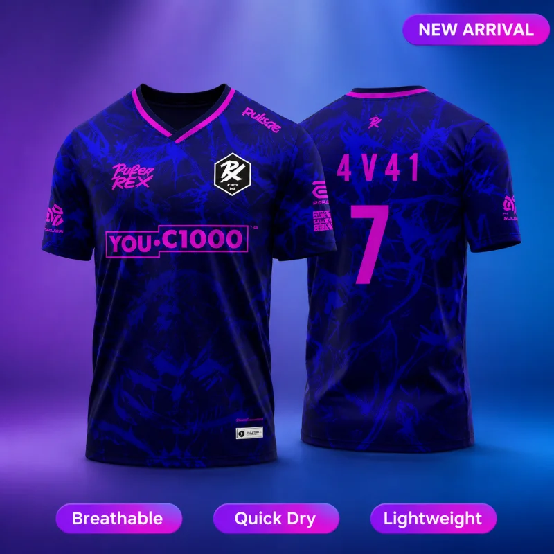 New 3D Printed Sports and Leisure T-shirt for Esports Enthusiasts Breathable and Quick Drying Suitable for Adults and Children