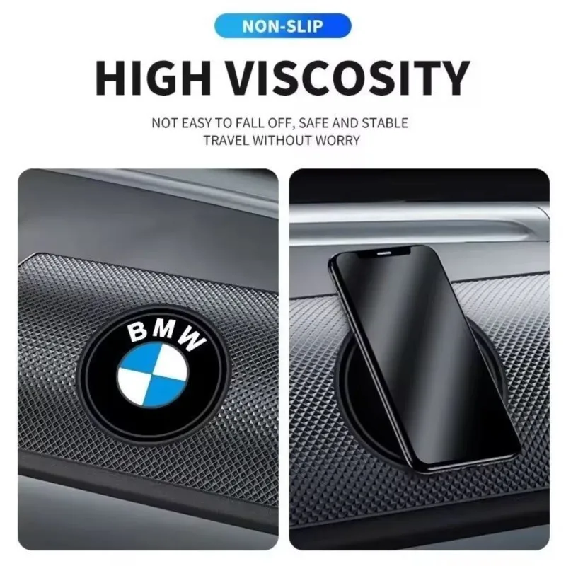 PVC Silicone Car Dashboard Non-Slip Mat Anti-Slip Pad Sticker for BMW X1 X3 X4 X5 E46 E90 F20 E60 E39 F10 M1 M2 M3 M5 M6 M Power view 4
