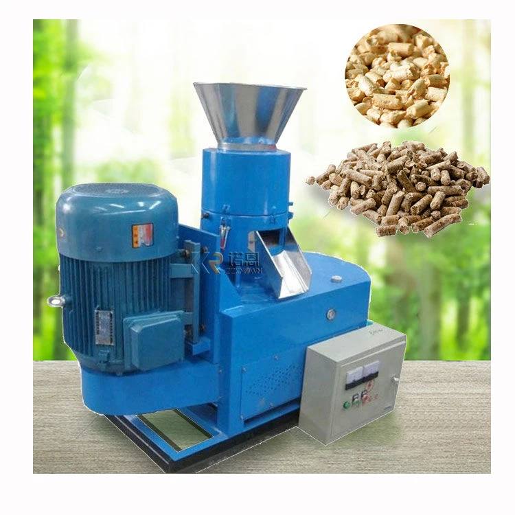 

OEM Wood Sawdust Fuel Pellets Mill Flat Die Biomass Wood Pellet Making Machine With Electric and Diesel Engine