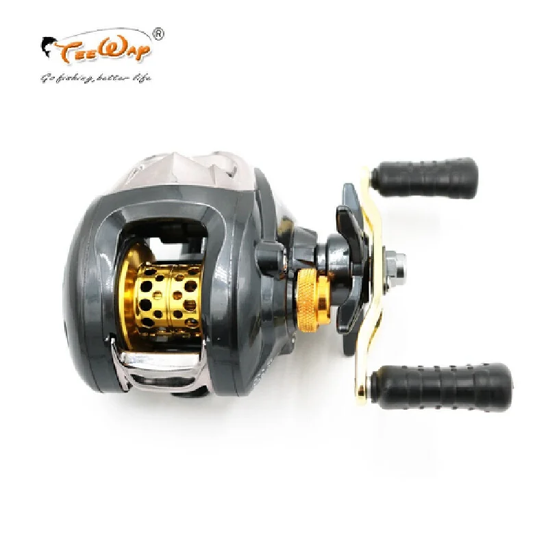Hot Teeway Baitcasting Fishing Reel Right Hand Anti Line Tangling Saltwater Freshwater Lure Fishing Accessory For Anglers