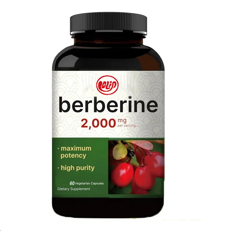 

Berberine Supplement || 60 Vegetarian Capsules, 97% Pure Aspartate Hcl - Plant Based, Vegetarian, Non Gmo