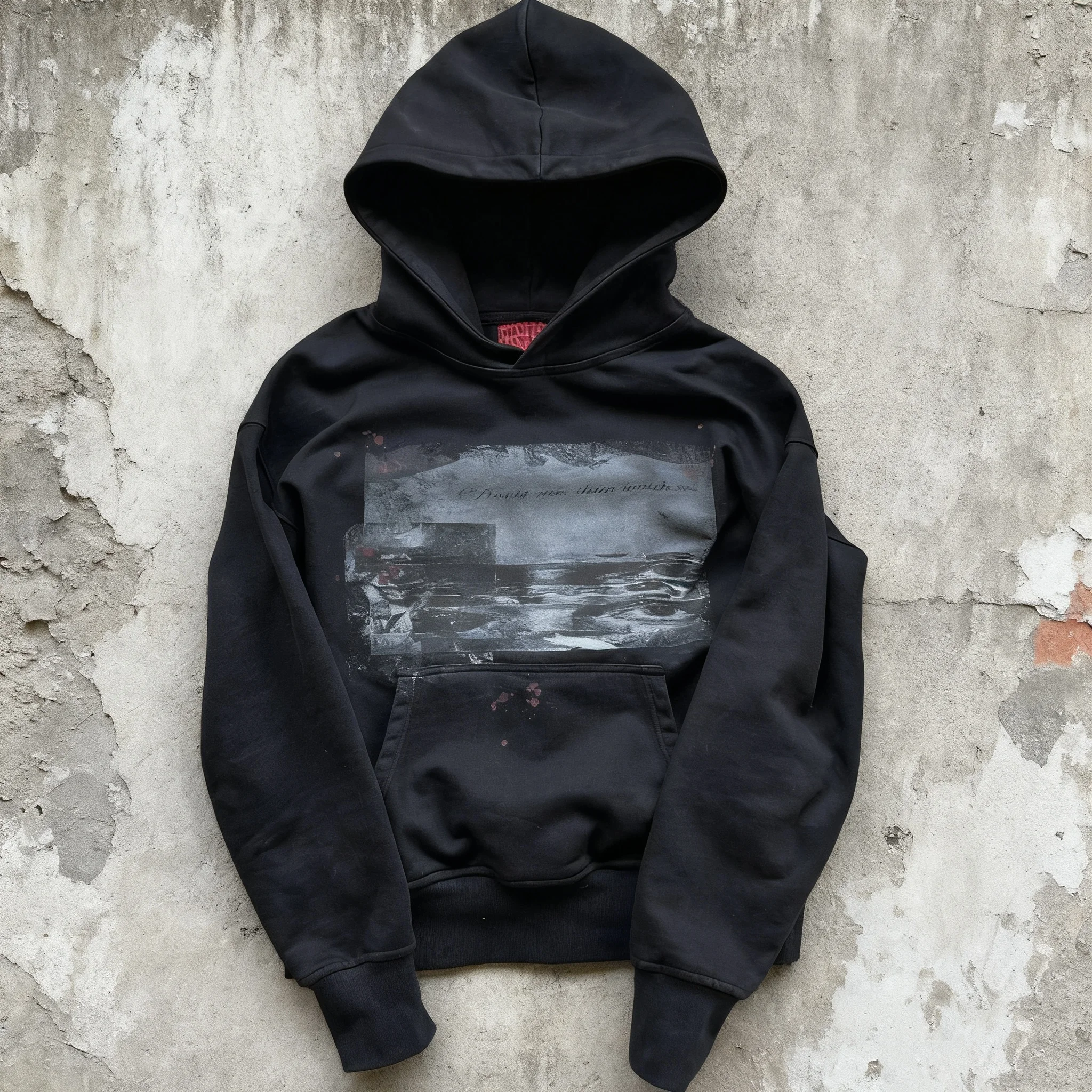 Y2K نمط هندسي مطرز فضفاض صالح قلنسوة بسحاب ملابس الشارع القوطية ملابس رياضية كاجوال للرجال والنساء كبيرة جدًا #1