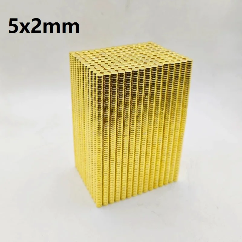 5x2mm Round Refrigerator Magnets 5mm X 2mm Size New Magnetic Imans for Home Organization