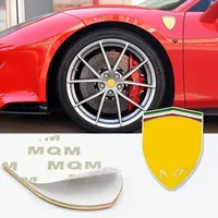 1Pcs 3D Metal Car Stickers Fender Window Body Stickers Badge Fit for Ferrari Emblem Accessories