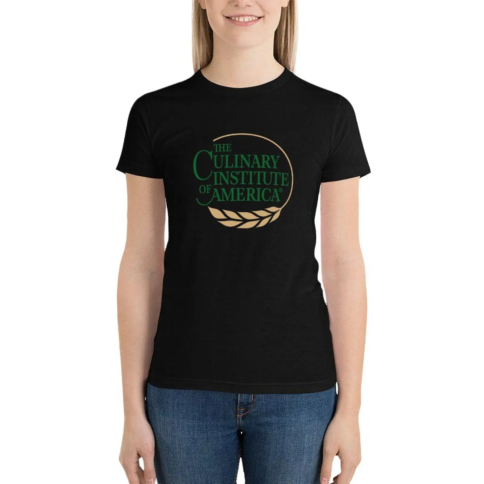 CIA (The Culinary Institute of America) T-Shirt kawaii clothes Blouse Women t shirt