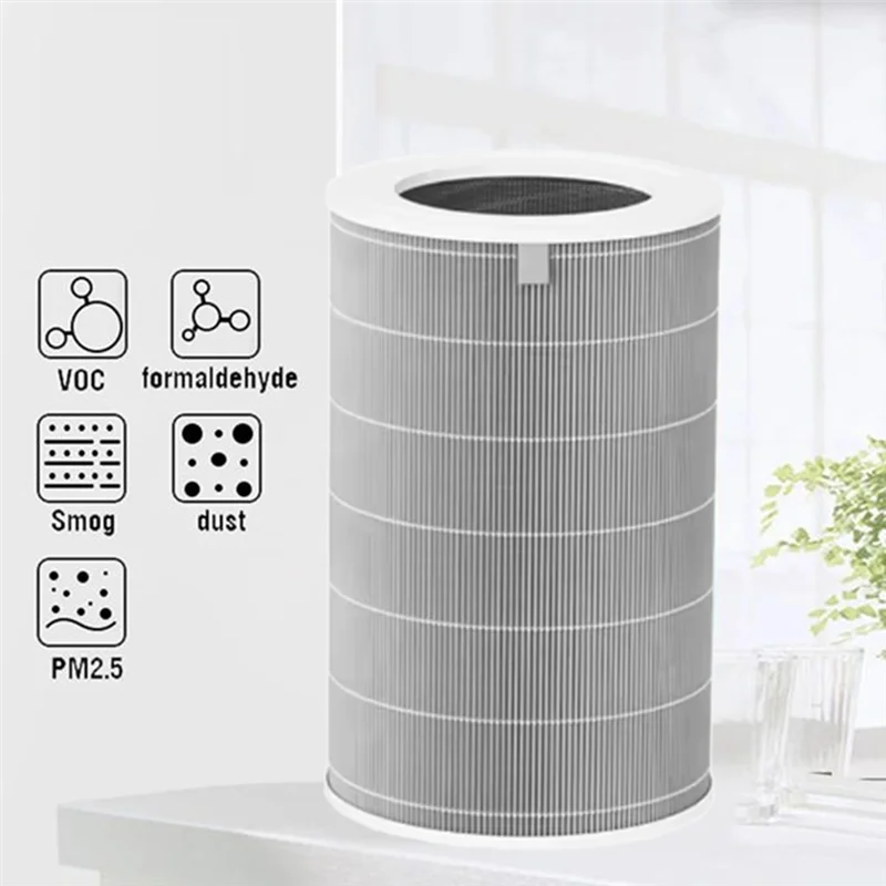 

AB15-Air Purifier Filter For Xiaomi Mijia 4 Lite Air Purifier Relacement Hepa Filter PM2.5 Antibacterial Formaldehyde