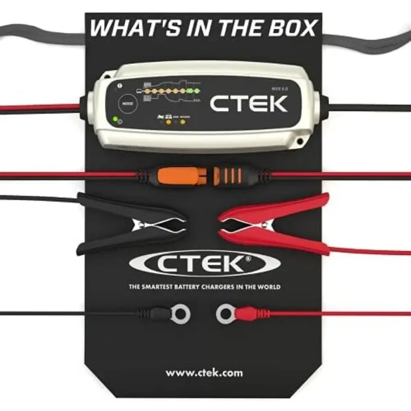 Best seller CTEK - 40-206 MXS 5.0 Fully Automatic 4.3 amp Battery Charger and Maintainer 12V