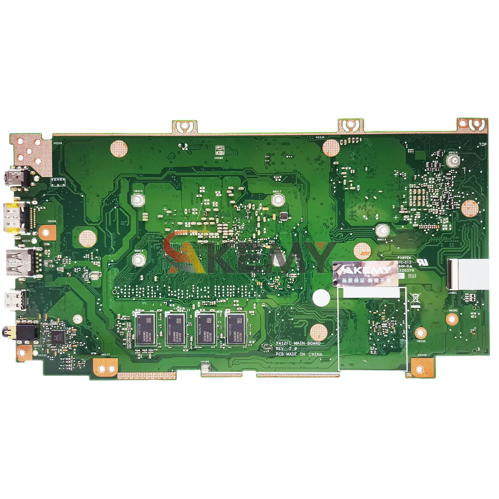 Placa base para ordenador portátil X412FL para ASUS V4000F X412FJC R424F X412FLG V4000U X412FLC Y4200U X412F X412FAC con CPU I3 I5 I7