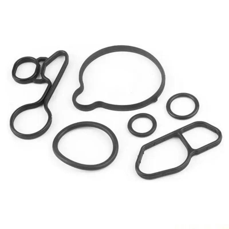 J0MA Direct Replacement Oil Coolers O Rings Sealing Gasket 55565385 Strong Rubber Engine Oil Coolers Gasket for 1.4T Engine