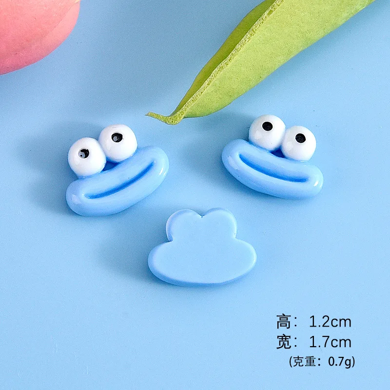 

10Pcs Funny Creative Kawaii Sausage Mouth Resin Decorations Junk Phone Case Charms Hair Accessories Wallet Scrap Book Ornament