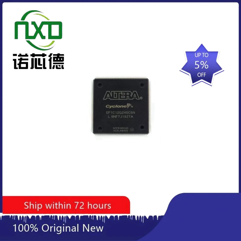 5PCS/LOT EP1C12Q240C6N/C8N/I7N Integrated circuit (IC) embedded FPGA (Field Programmable Gate Array) 240-BFQFP