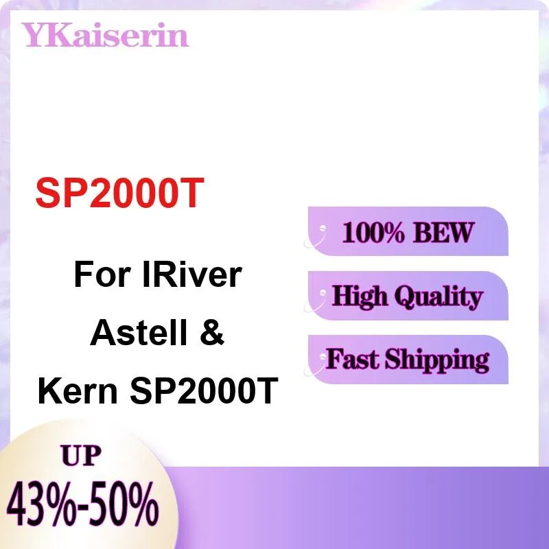 For Iriver Astell & Kern SP2000T Player Battery Prolonged Performance 4200Mah