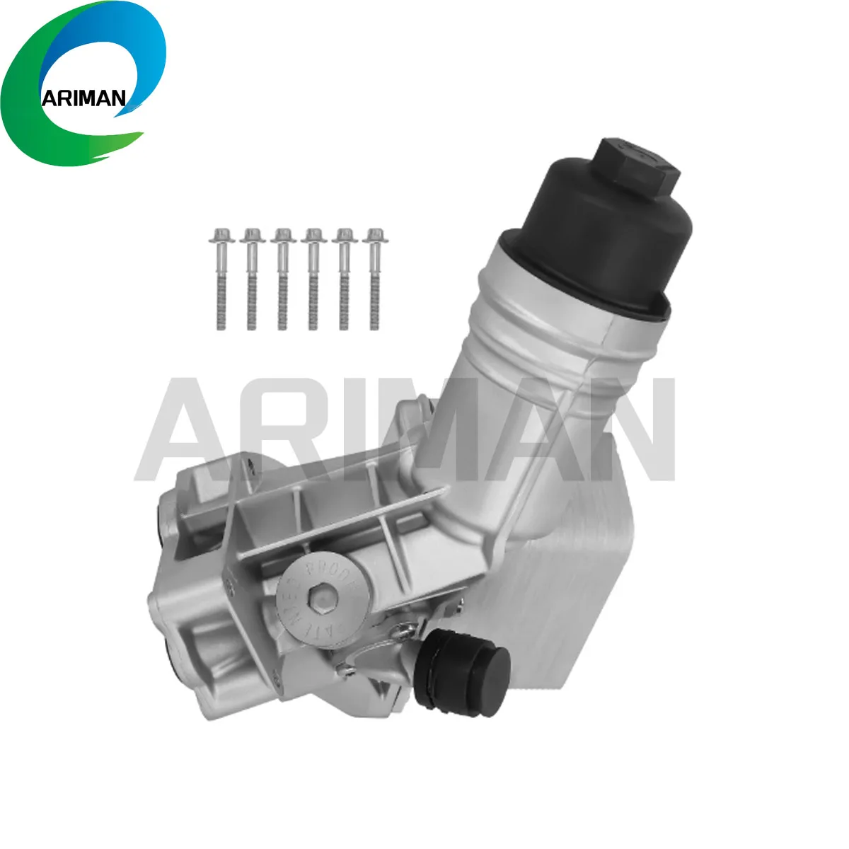 Aluminum Engine Oil Cooler Assembly Oil Filter For BMW F30 G30 X3 X4 X5 X6 X7 F31 F34 F33 F36 11428583895 11428488578 1142858390