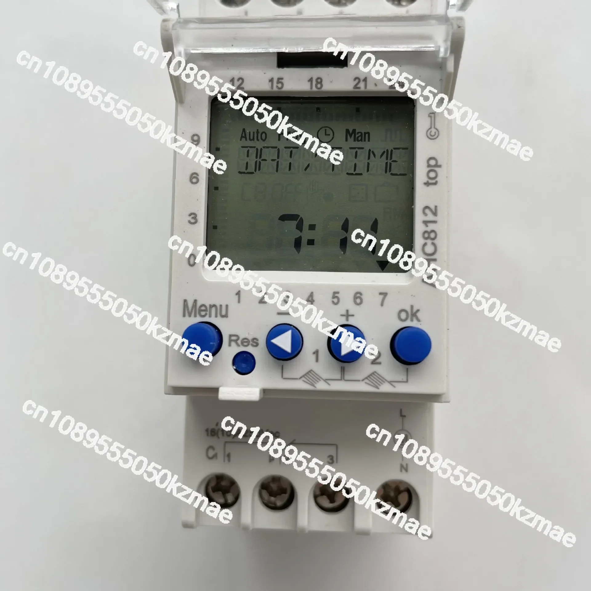 2 Channel Timer Programmable Timing Switch AHC812 Programmable Timing Switch 220V 16A