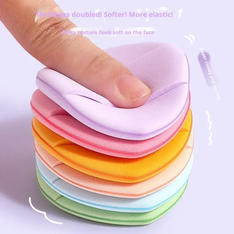 Bunte Tropfen Form Make-Up Foundation Schwamm Für Foundation Puderquasten Nicht Essen Pulver Make-Up Puff Make-Up Werkzeuge Zubehör