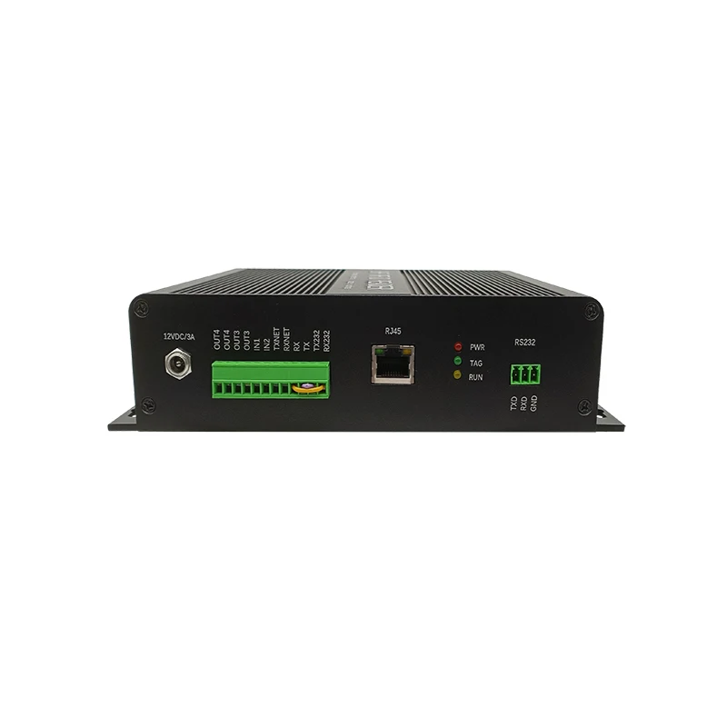 25m Long Range Impinj E710 Chip UHF RFID 8Port Reader With RS232 RS485 TCP/IP for Warehouse Management