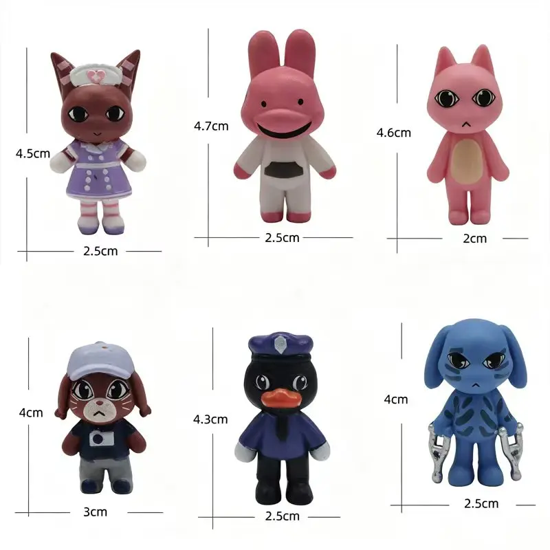 Actionfigur Tierklinik-Modell Mini-PVC-Spielzeug-Set – Detail 6