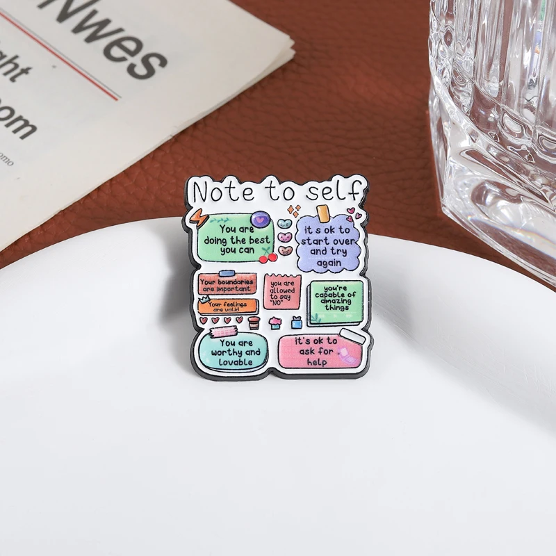 ADHD Mental Health Enamel Pins Twas The Tism M'lord Autism Puzzle Autistic Awareness Brooch Lapel Badge Jewelry Gifts for Friend