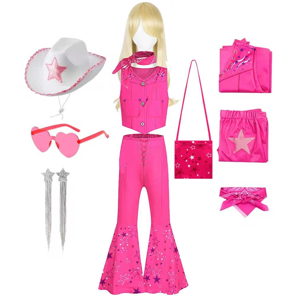 

Детский карнавальный костюм на Хэллоуин для девочек, модная одежда, карнавальные детские вечерние жилеты Барби, одежда для детей 2–10 лет