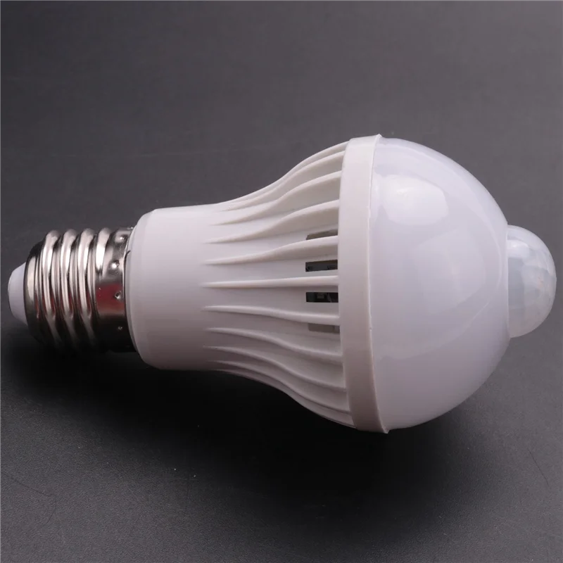 

ABUP-6X E27 Led Bulb Light Motion Sensor Light LED PIR Motion Sensor Lamp Globe Bulb Light Lamp, 5W