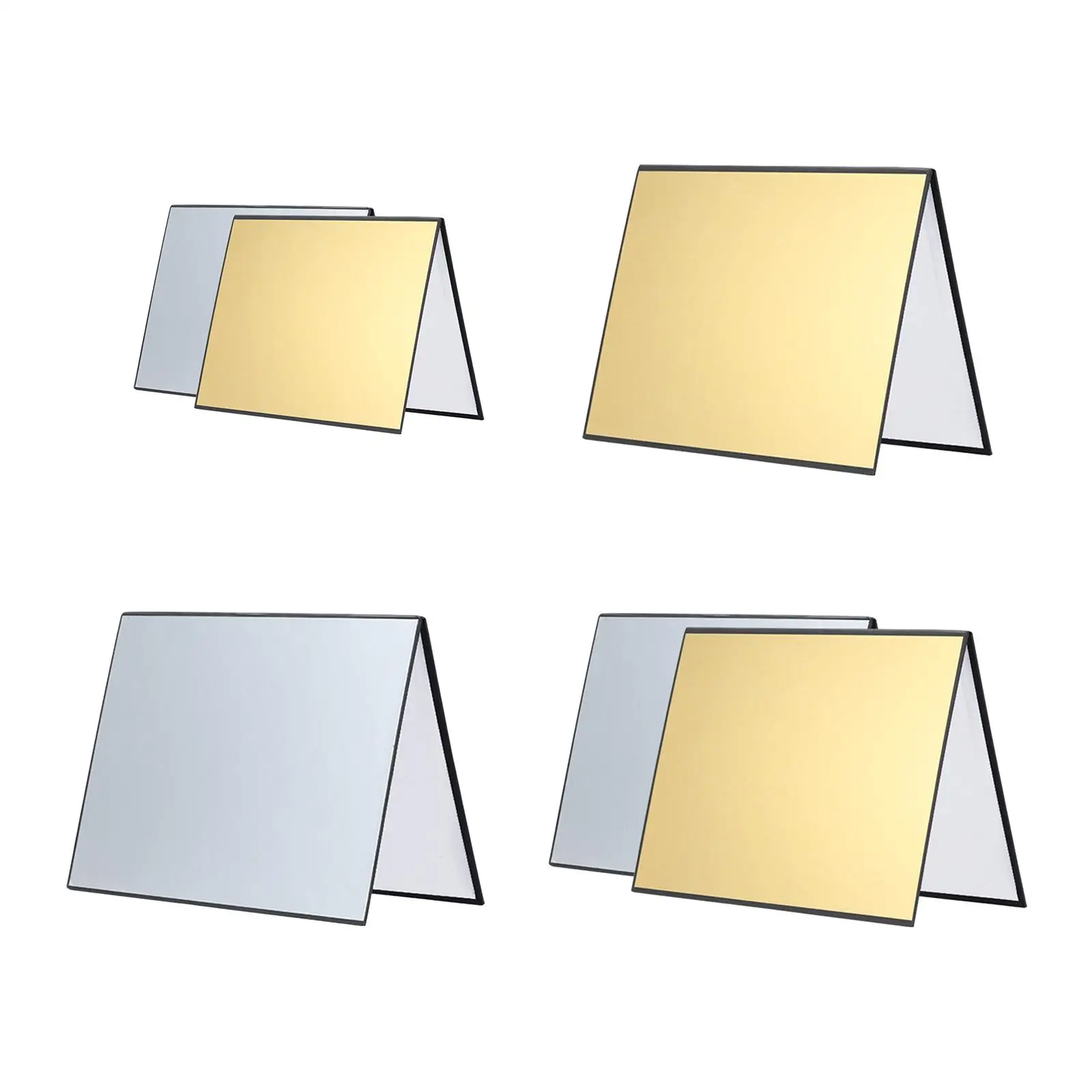 Light Reflector Photography Reflector Cardboard Multifunctional Portable Foldable Light Diffuser Board for Photo Photography