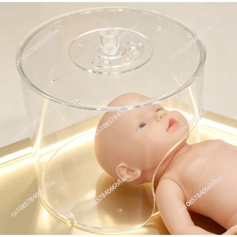 Infant Oxygen Hood Neonatal Oxygen Mask for Premature Newborn Infants