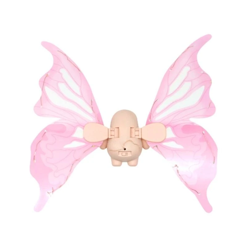 

Q0KB Electric Angel Wing LED Angel Wing Lovely Girls Dress Up Dance Props Wing School Play Angel Costume Accessories Wing