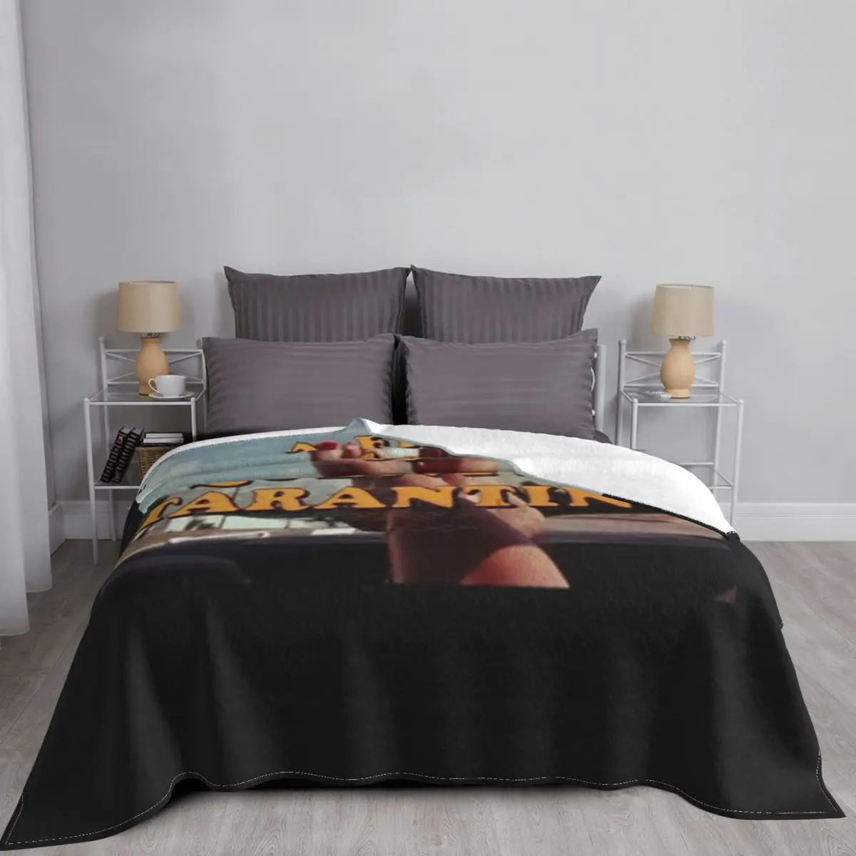 クエンティン・タランティーノ映画監督ブランケットベッドカバーベッドガール