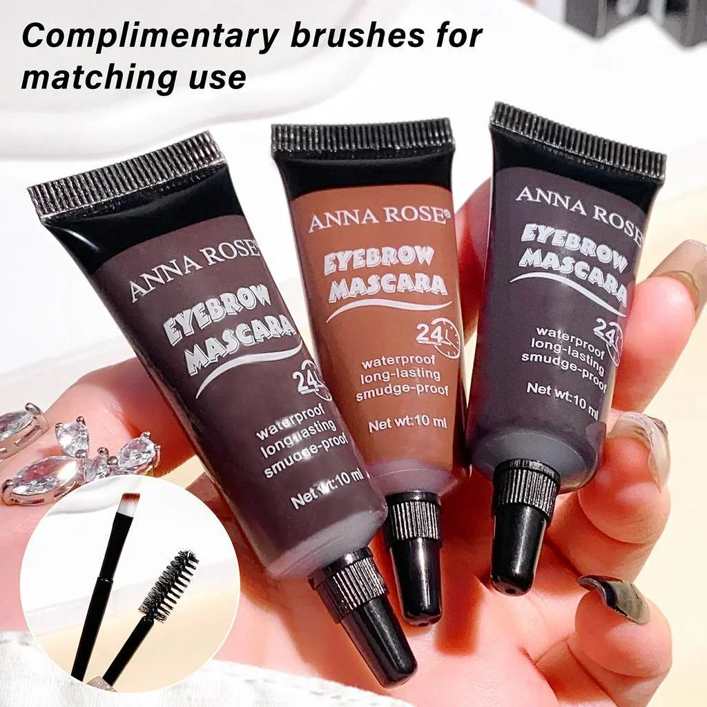 Crème rehausseur de sourcils professionnelle pour femmes, liquide naturel, teinture, ensemble de Pigments de tatouage, Gel à sourcils imperméable durable