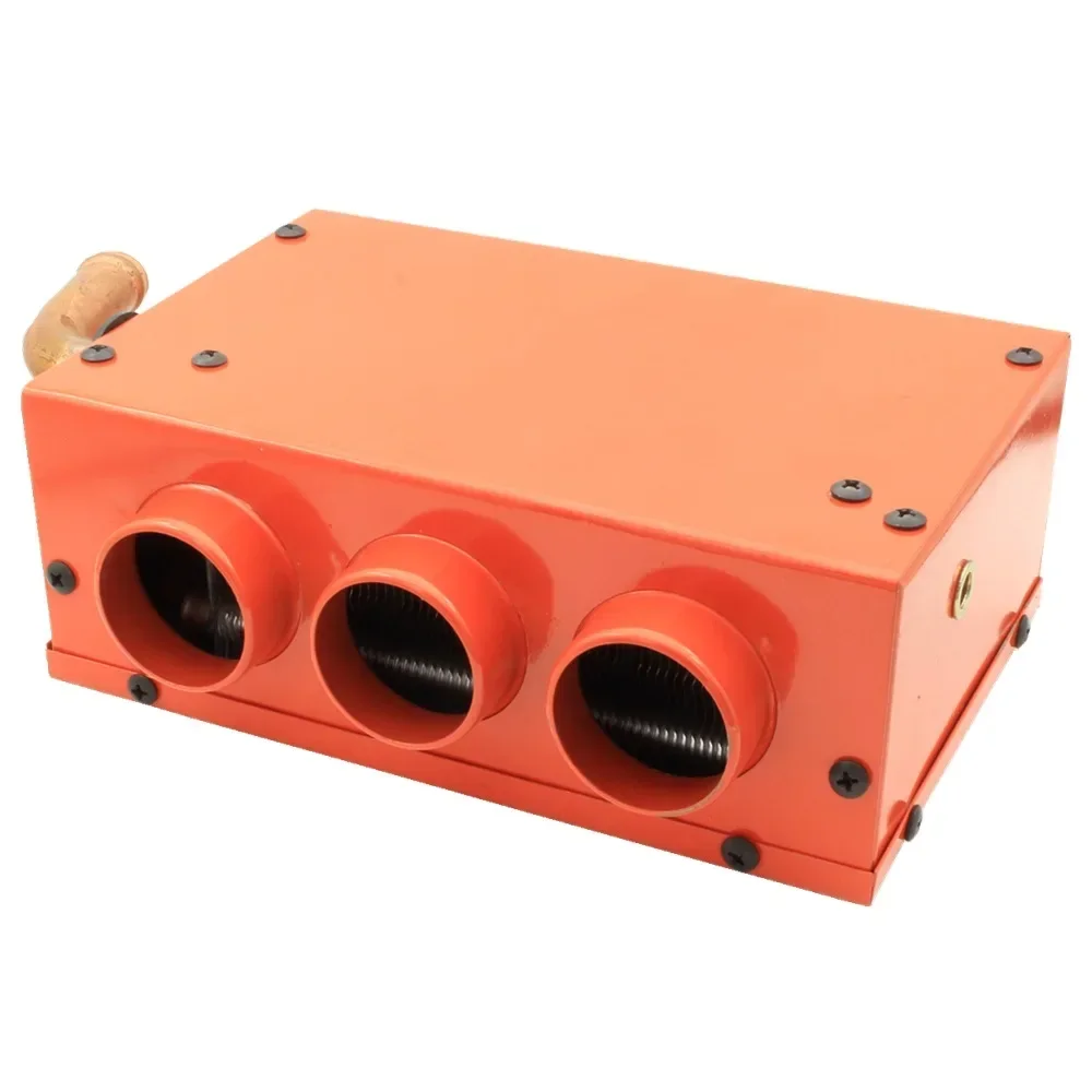 Car defrost heater 12V24V car heater heating heater, three-hole plumbing heating fan